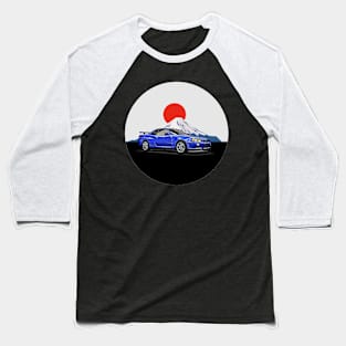 R34 GTR Japan Print Baseball T-Shirt